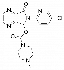 Zopiclone structure
