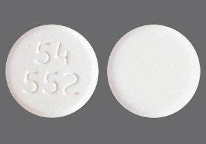 Clotrimazole tablets: white 54 552 pill